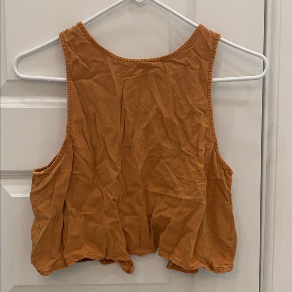 Urban Outfitters BDG crop vest with open back